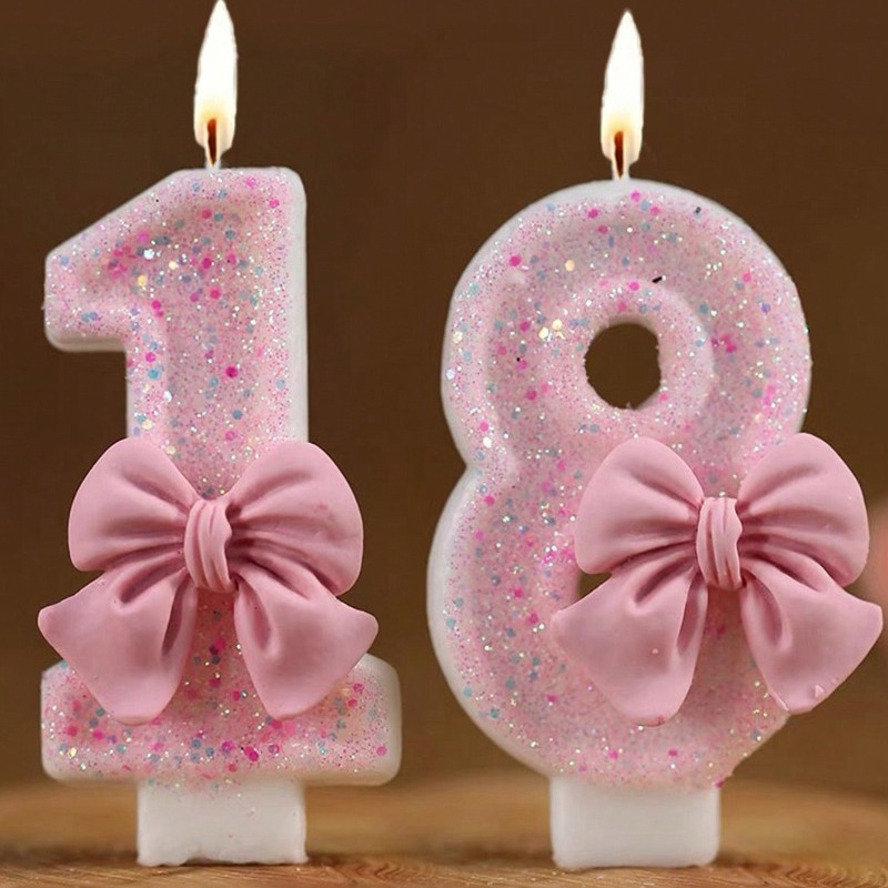Paraffin Candle Wax - 1 pz rosa a forma di