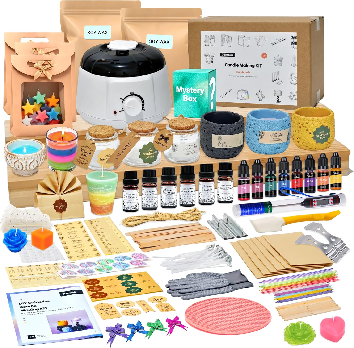 Candle Making Kit For Adults - Kit per la creazione di candele