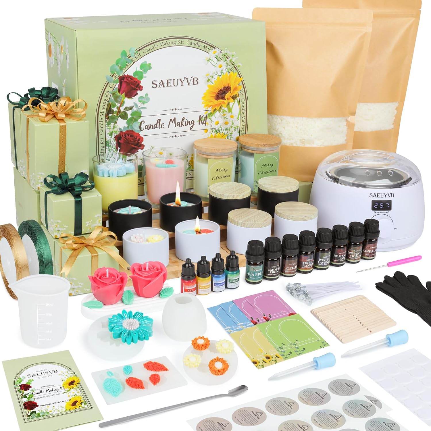 Candle Making Kit For Adults - Kit per la creazione di candele,
