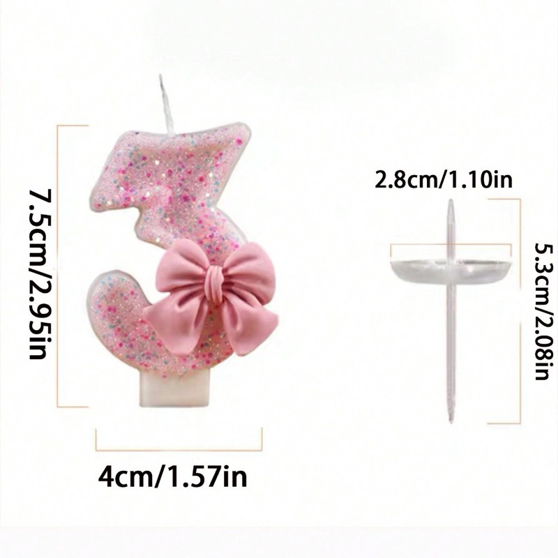 1 pz rosa a forma di farfalla  - Paraffin Candle Wax recensione e prezzo
