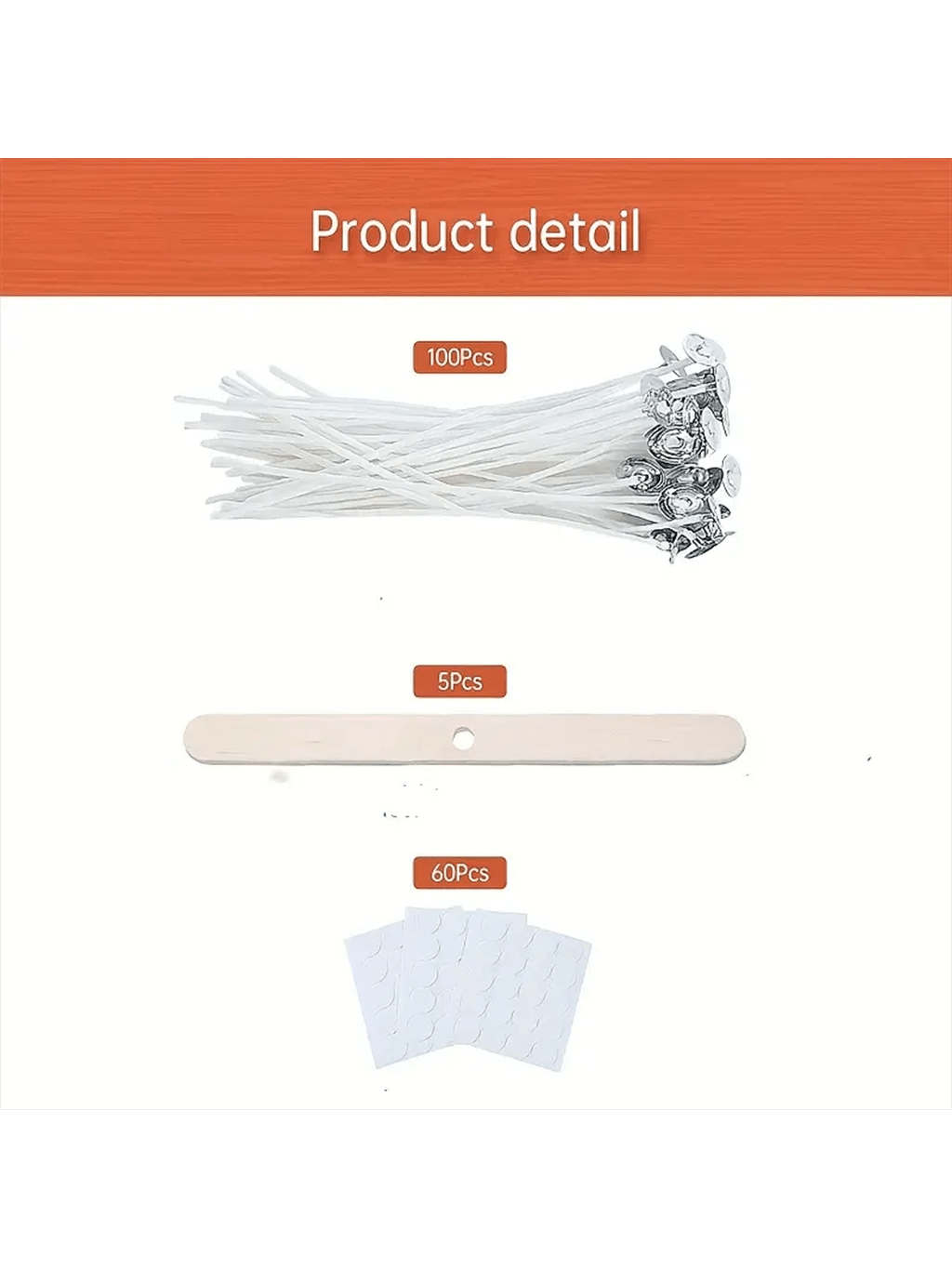 100 pezzi di stoppino per cand - Candle Making Kit For Adults recensione e prezzo