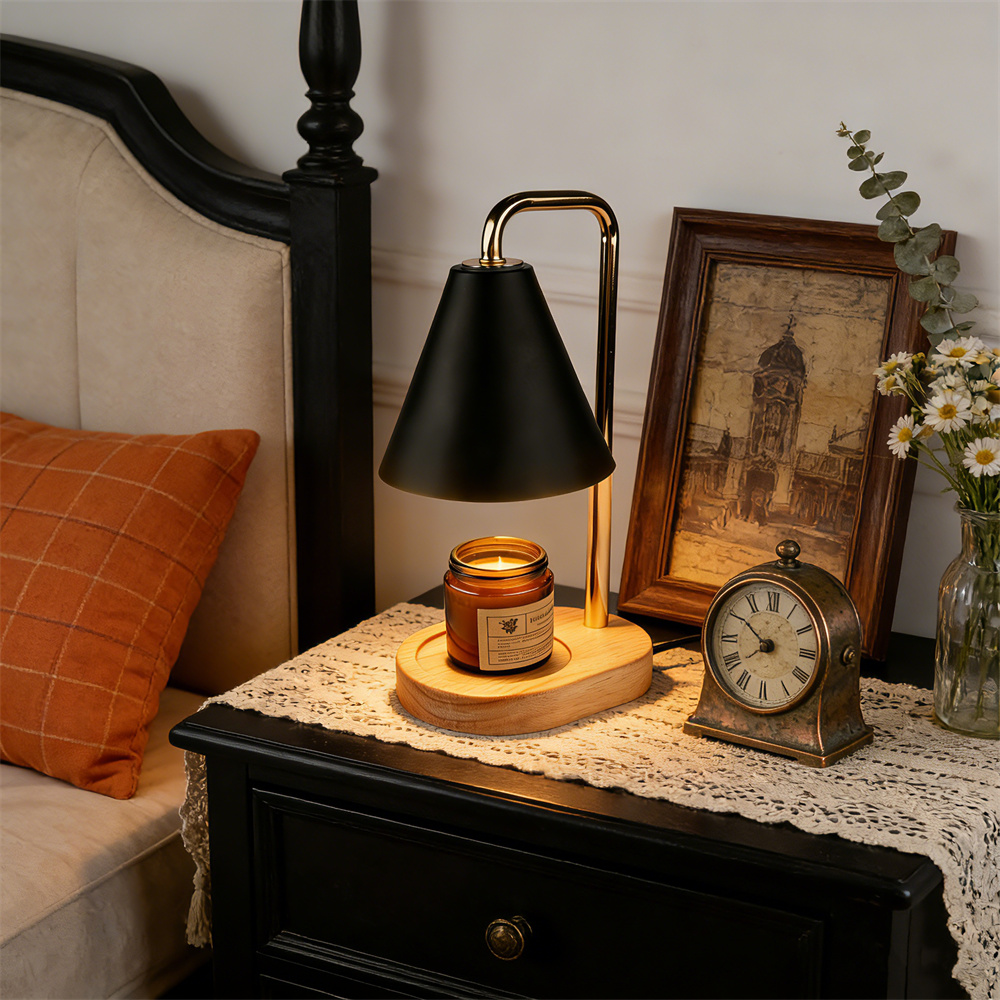 Lampada Scaldacandele Nera con - Paraffin Candle Wax recensione e prezzo