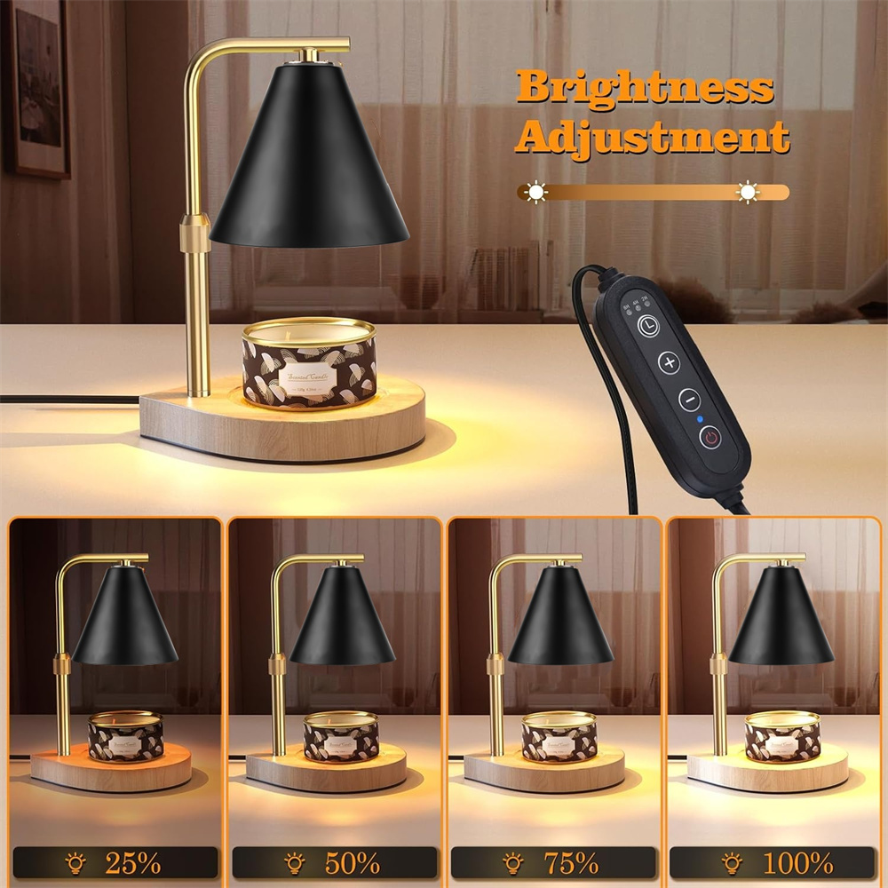 Lampada Scaldacandele Nera con - Paraffin Candle Wax recensione e prezzo