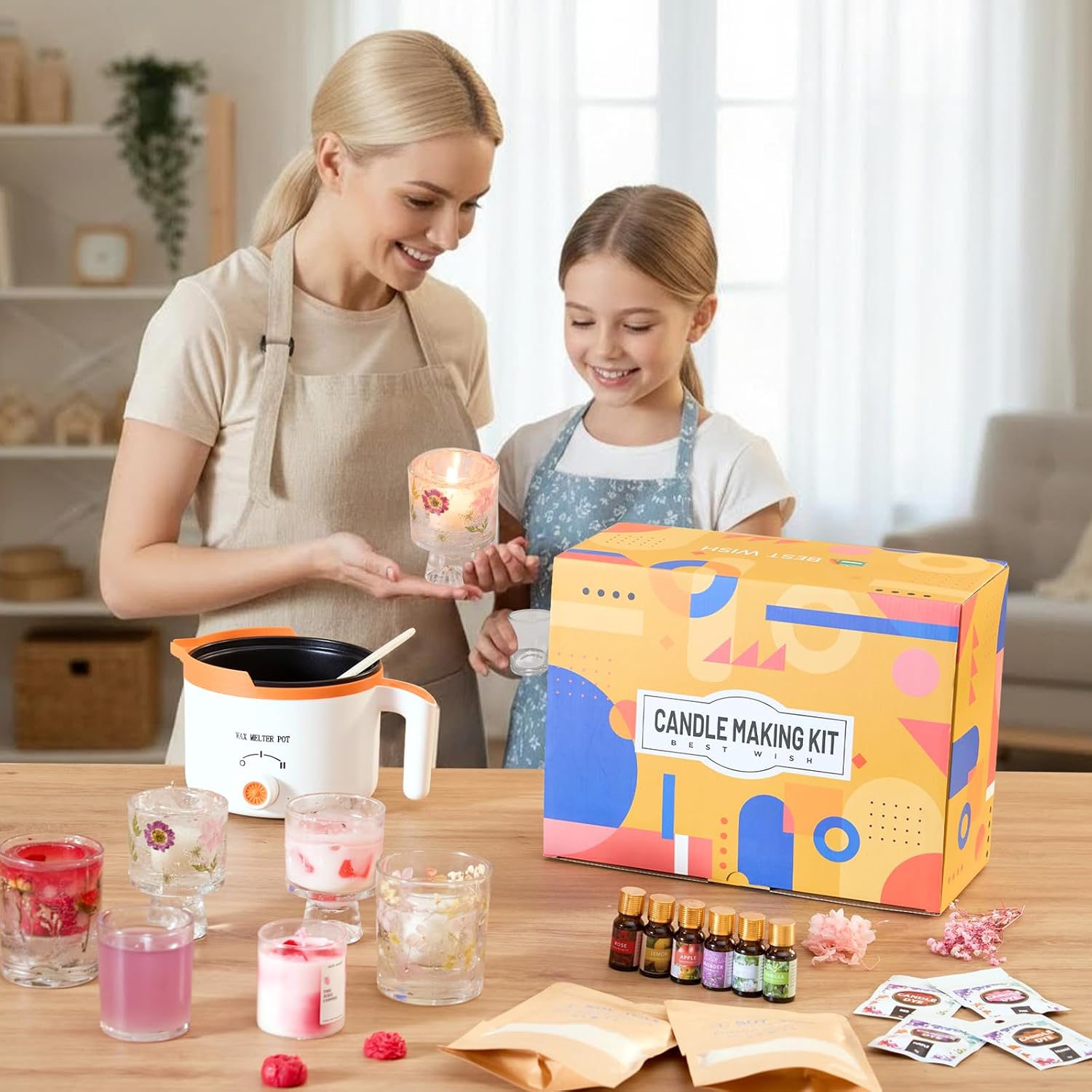 Kit 2-in-1 per Creare Candele  - Candle Making Kit For Adults recensione e prezzo
