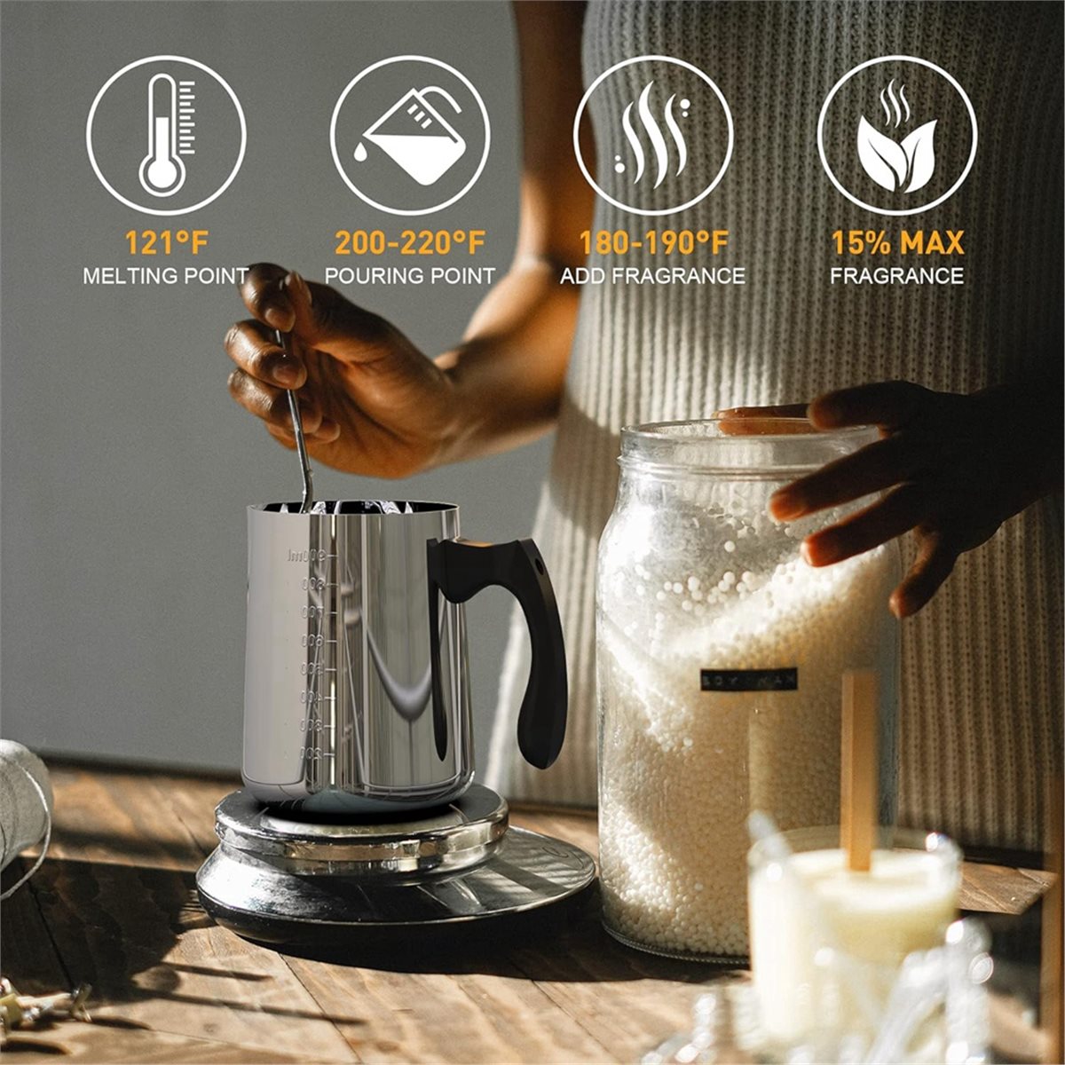 Kit per la creazione di candel - Candle Making Kit For Adults recensione e prezzo